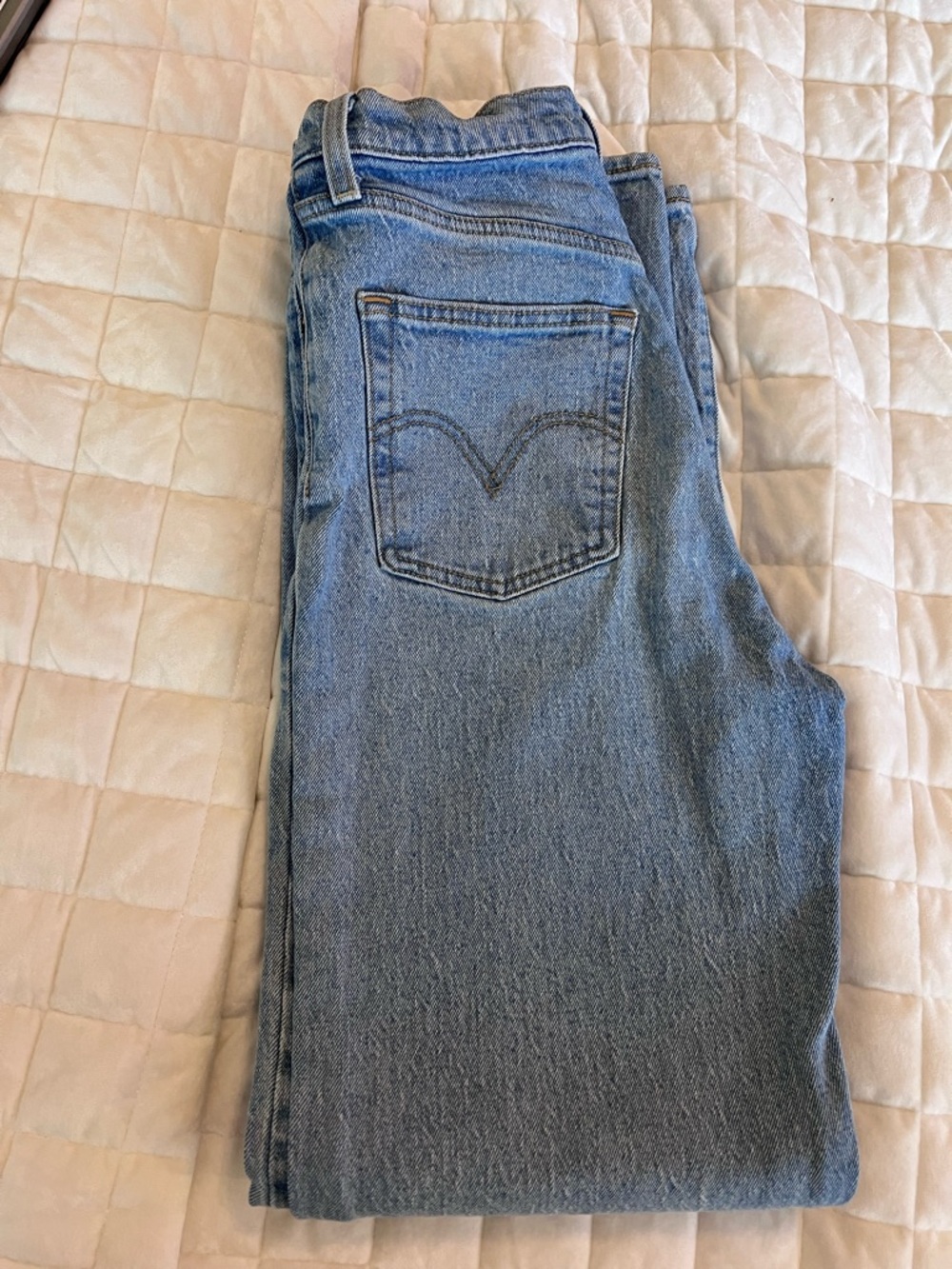 Levi's Light Blue Straight Leg Women's Jeans